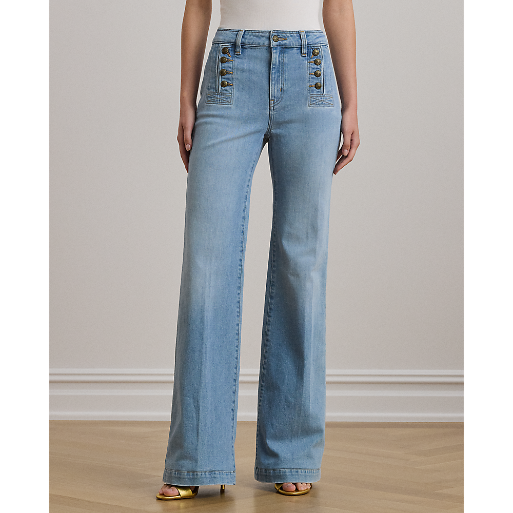 LRL High-Rise Flare Sailor Jean/Hlače 200957687001
