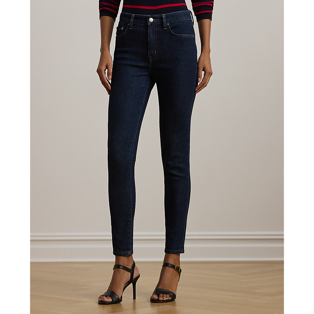 LRL High-Rise Skinny Ankle Jean/Hlače 200960600001