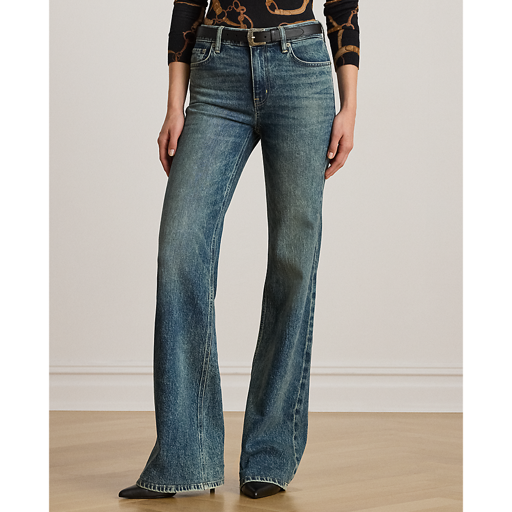 LRL High-Rise Flare Jean/Traperice 200971258001