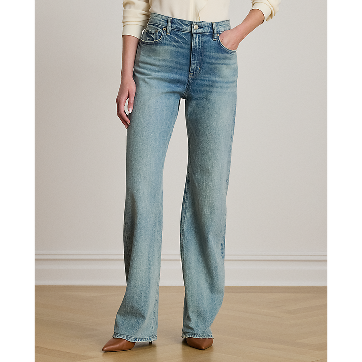 LRL High-Rise Wide-Leg Jean/Traperice 200979968001