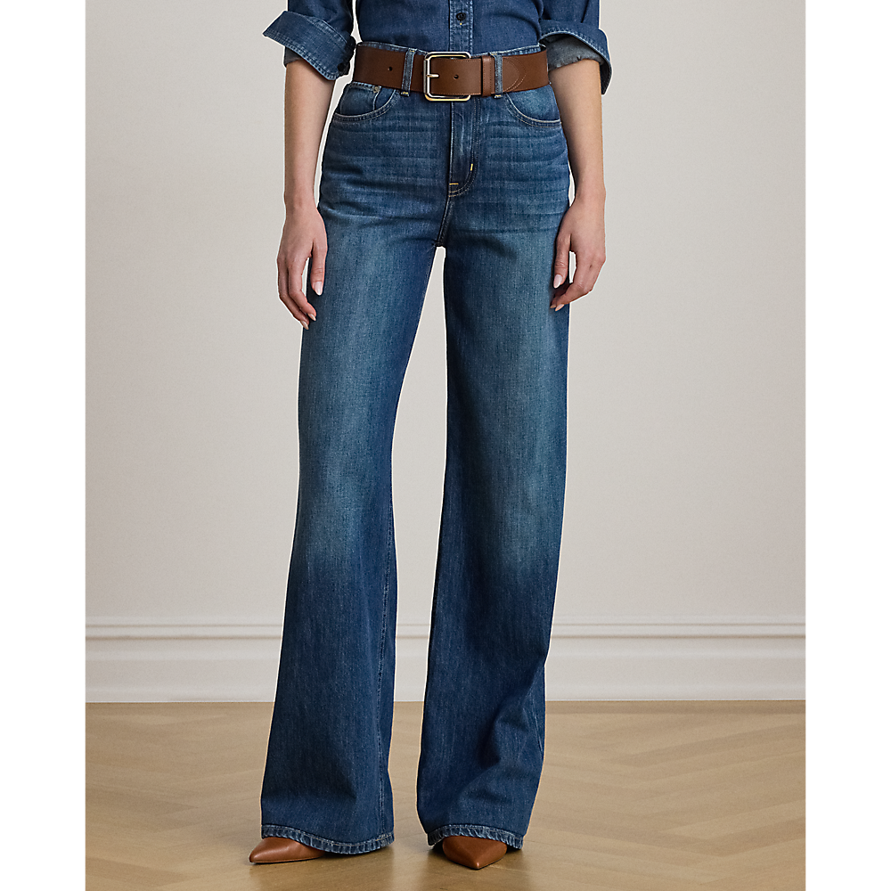 LRL High-Rise Wide-Leg Jean/Hlače 200979979001