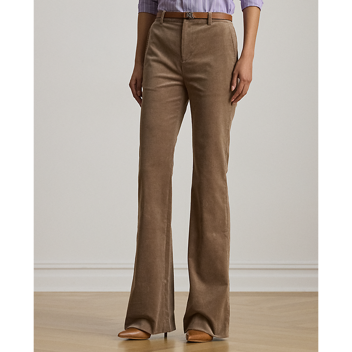 LRL High-Rise Corduroy Flare Pant/Hlače 200P03436003