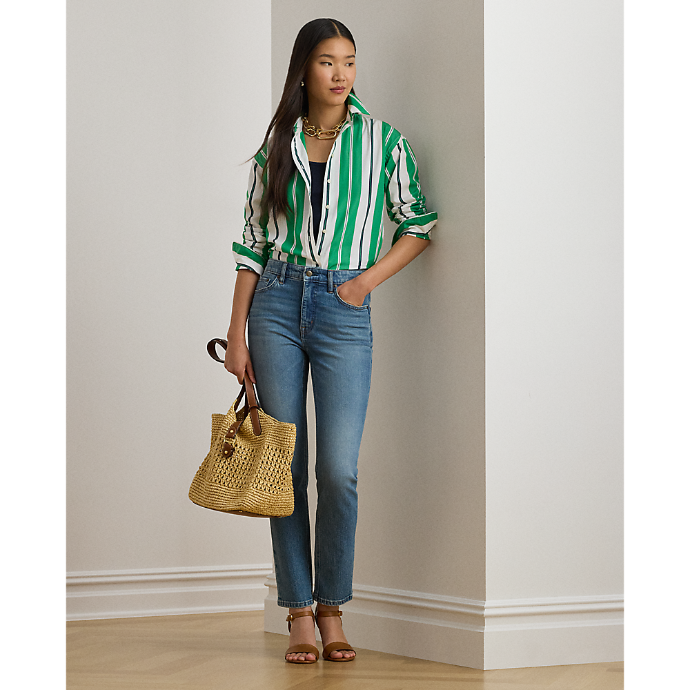 LRL Relaxed Fit Striped Broadcloth Shirt/Košulja 200P03666001