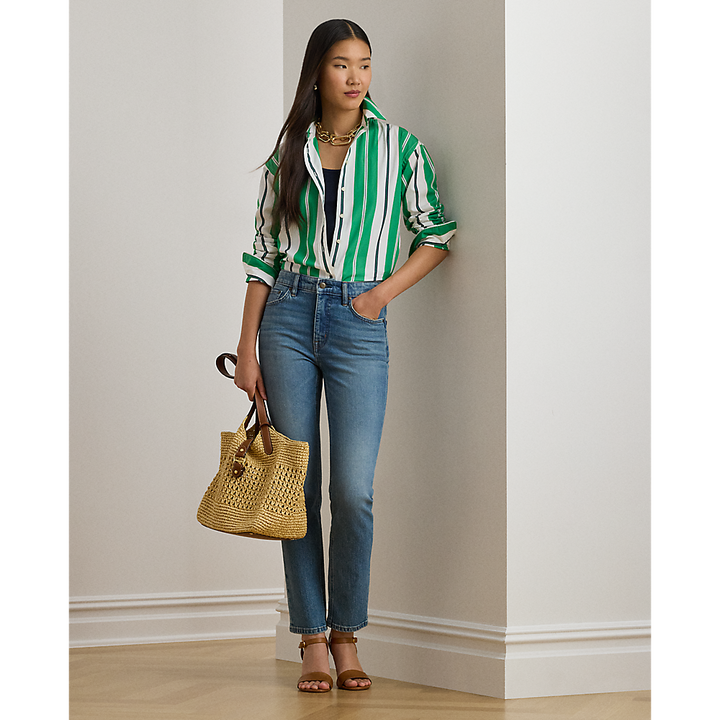 LRL Relaxed Fit Striped Broadcloth Shirt/Košulja 200P03666001