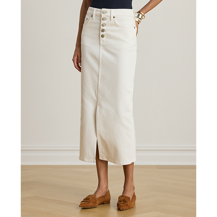 LRL Denim Midi Skirt/Suknja 200P08044001
