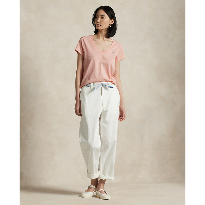 PRL Cotton Jersey V-Neck T-Shirt/Majica 211902403008