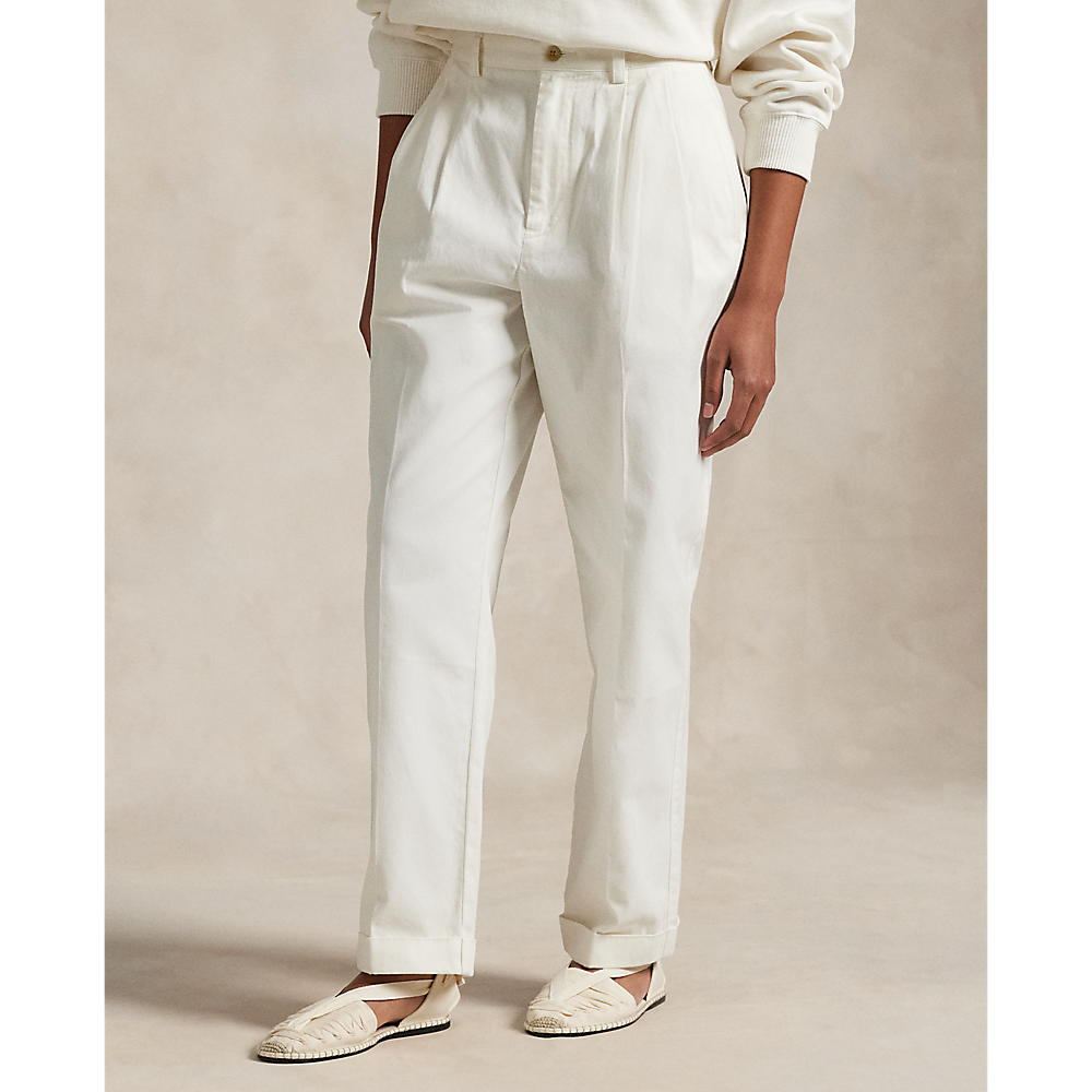PRL Cotton Twill Straight-Leg Trouser/Hlače 211909520002