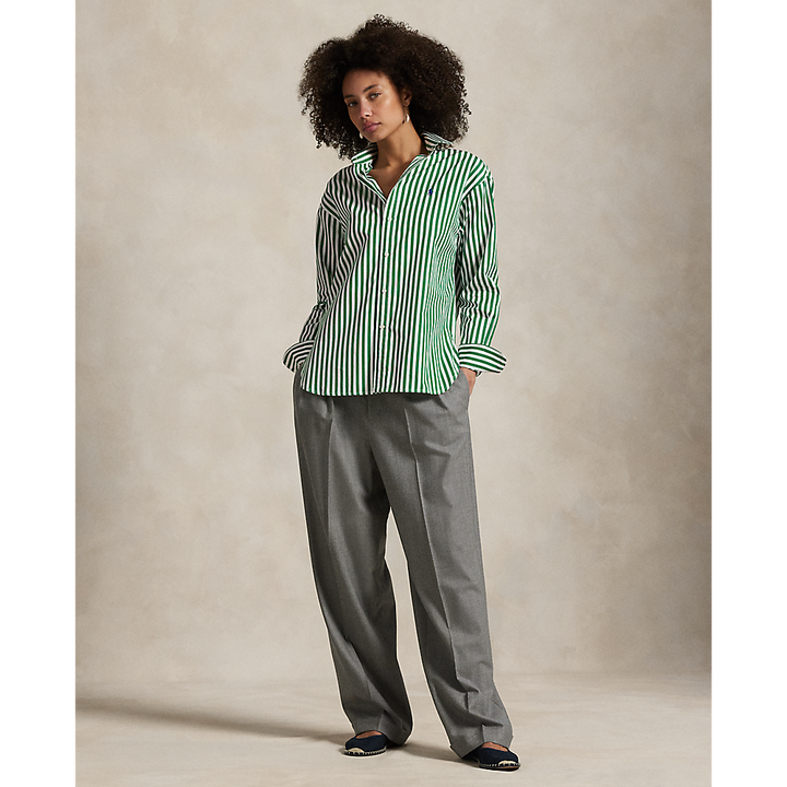 PRL Relaxed Fit Striped Cotton Shirt/Košulja 211910743029