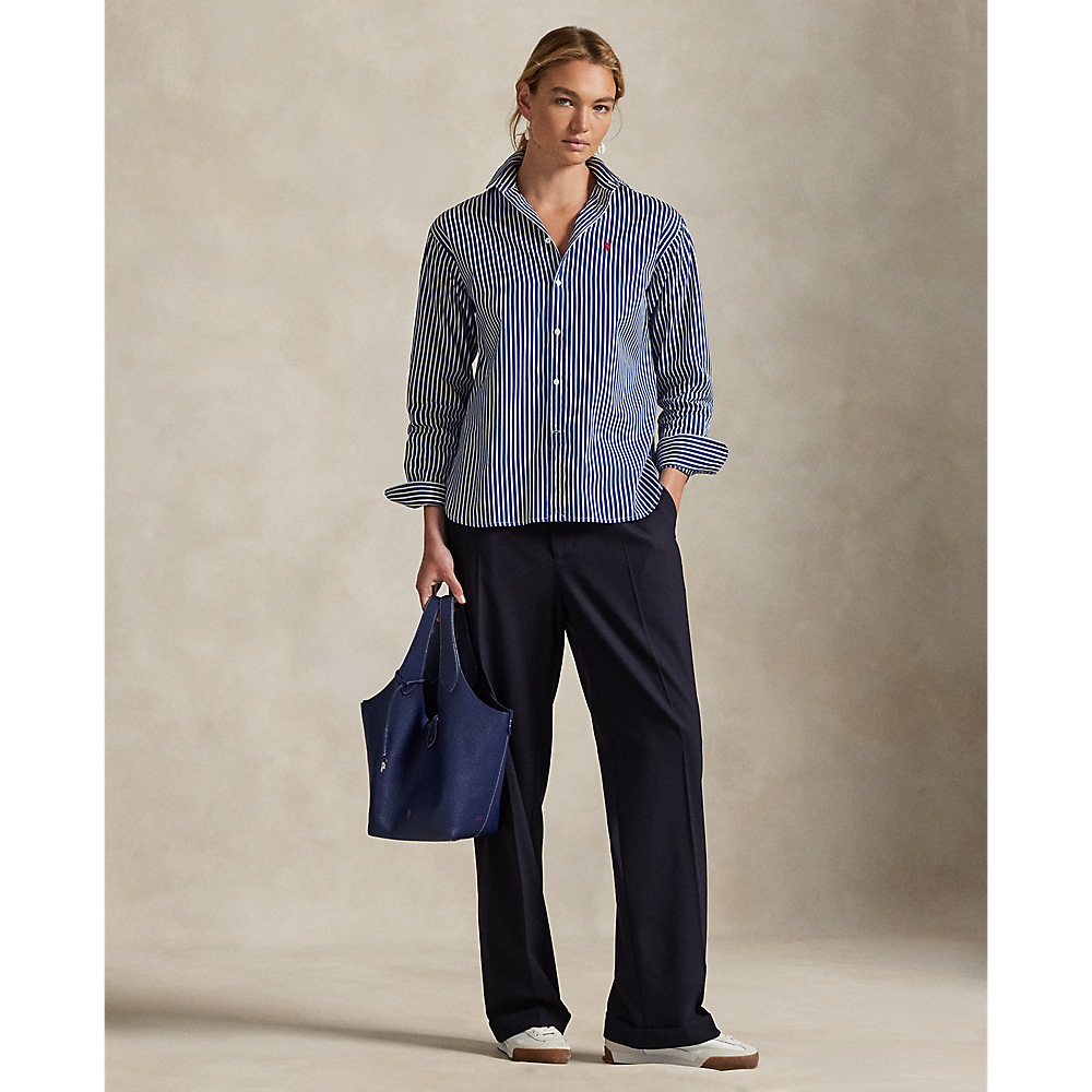 PRL Relaxed Fit Striped Cotton Shirt/Košulja 211910743032