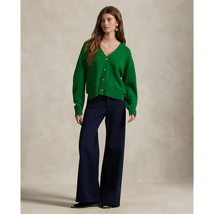 PRL Wool-Blend V-Neck Cardigan/Pulover 211914536013