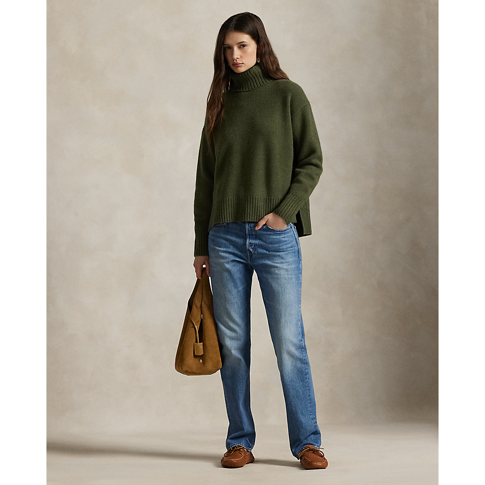 PRL Wool-Cashmere roll neck jumper/Pulover 211925147012