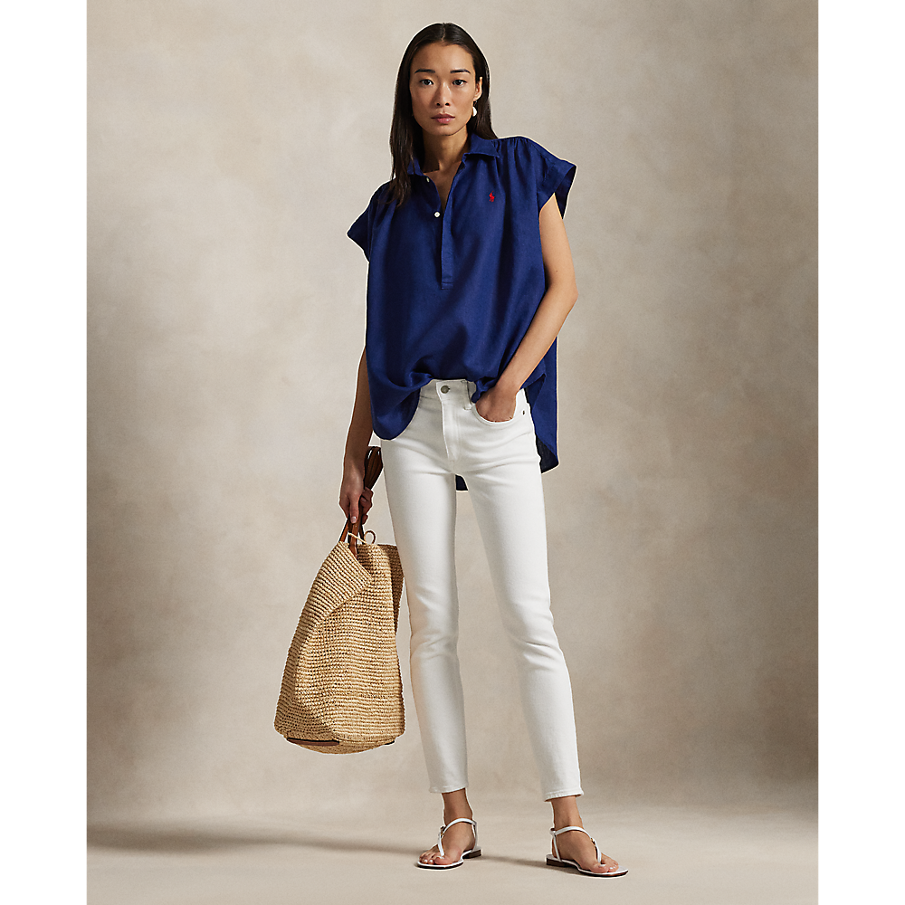 PRL Linen Popover Shirt/Košulja 211935131004