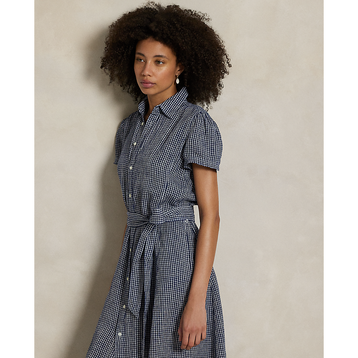 PRL Belted Striped Linen Shirtdress/Haljina 211935154004