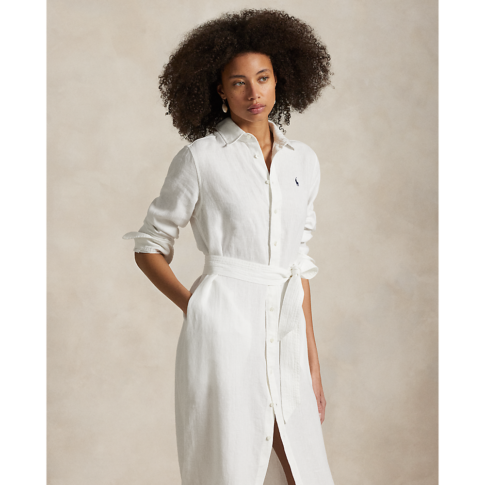 PRL Belted Linen Shirtdress/Haljina 211943992001