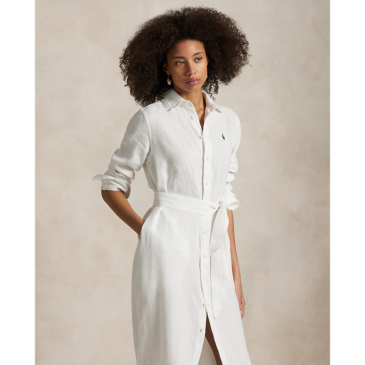 PRL Belted Linen Shirtdress/Haljina 211943992001
