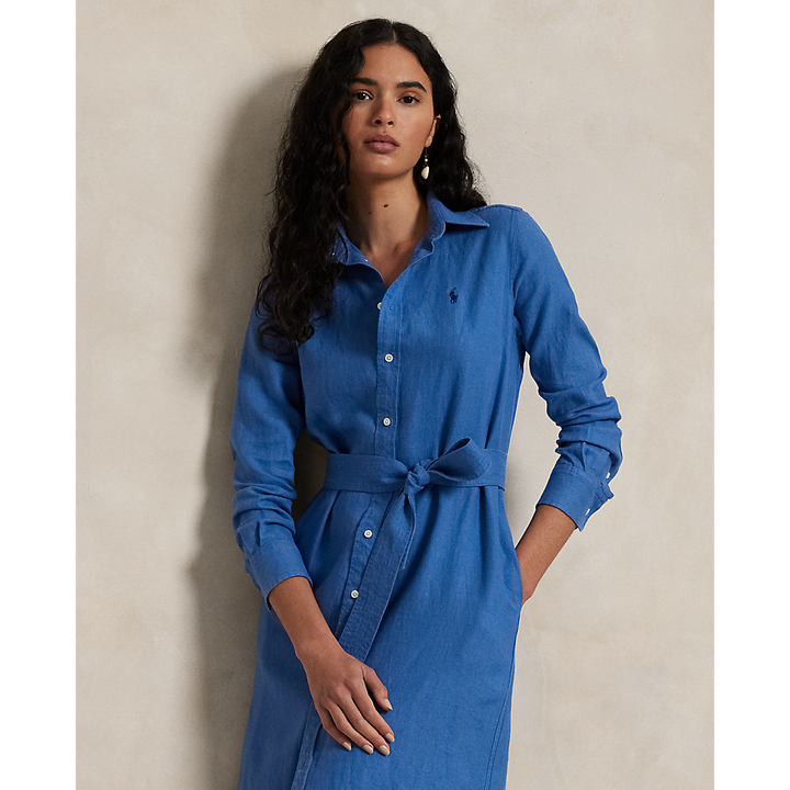 PRL Belted Linen Shirtdress/Haljina 211943992004