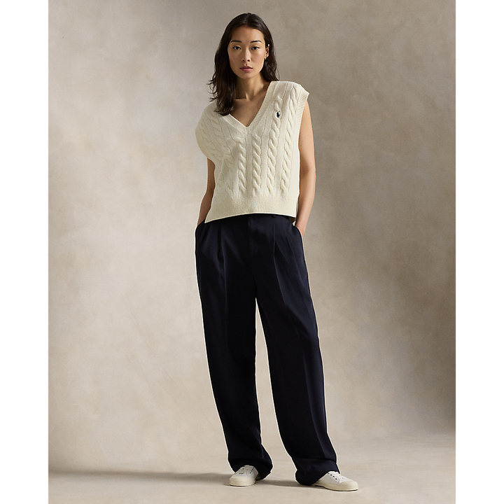 PRL Cable-Knit Cashmere Sleeveless Jumper/Pulover 211949994002