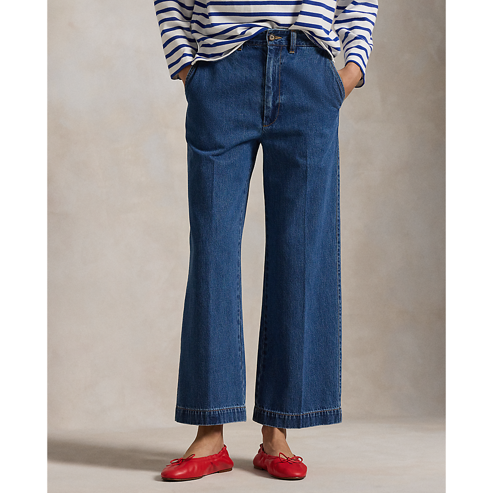PRL Wide-Leg Crop Jean/Traperice 211959033001