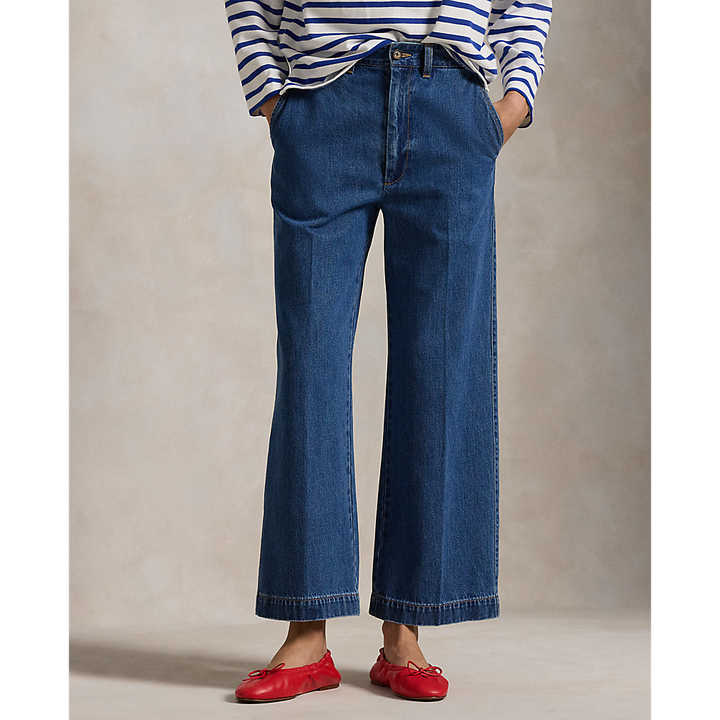 PRL Wide-Leg Crop Jean/Traperice 211959033001