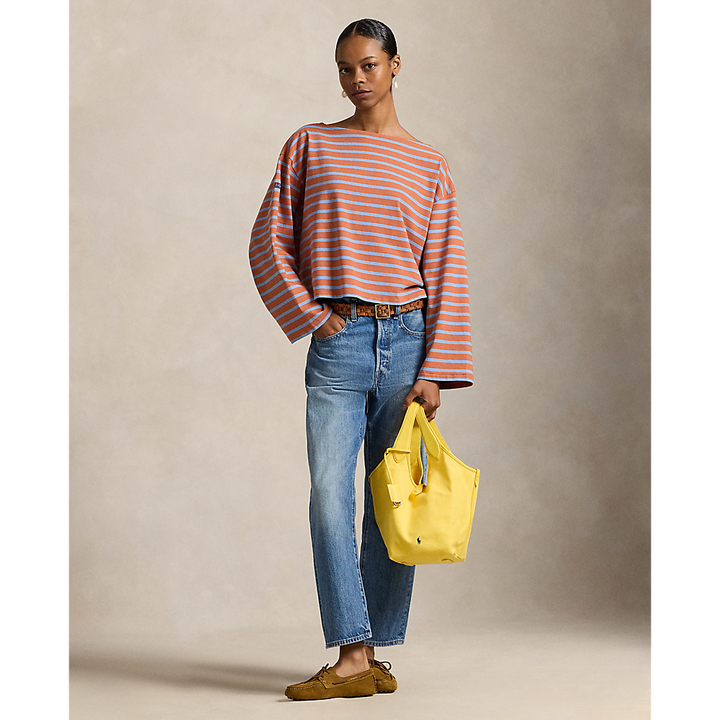 PRL Striped Boatneck Mariner Tee/Majica 211959103501