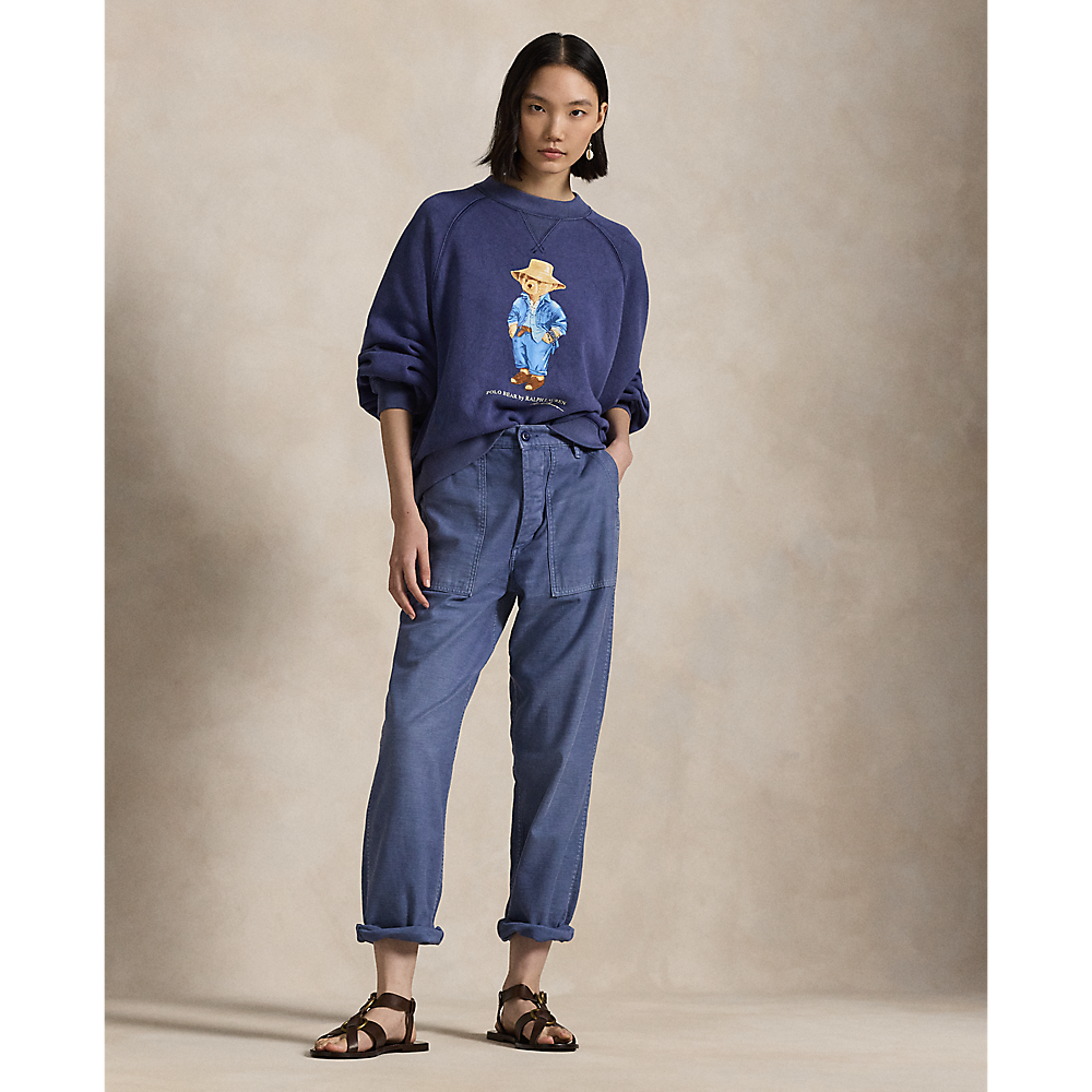 PRL Polo Bear Oversize Fleece Crewneck/Duks 211959106001