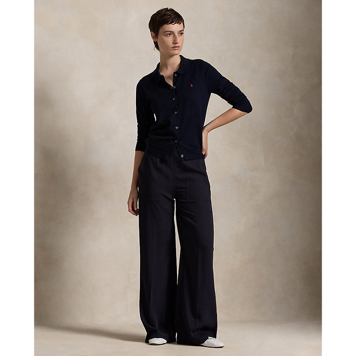 PRL Cotton-Blend Polo Cardigan/Pulover 211959285001