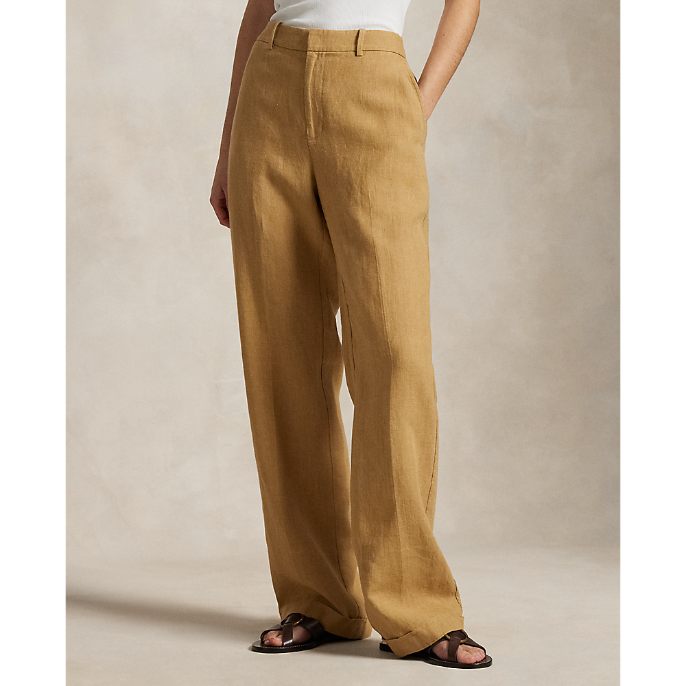 PRL Linen Relaxed Straight Trouser/Hlače 211965024001