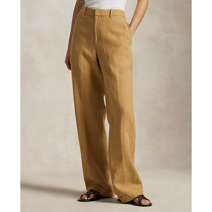 PRL Linen Relaxed Straight Trouser/Hlače 211965024001