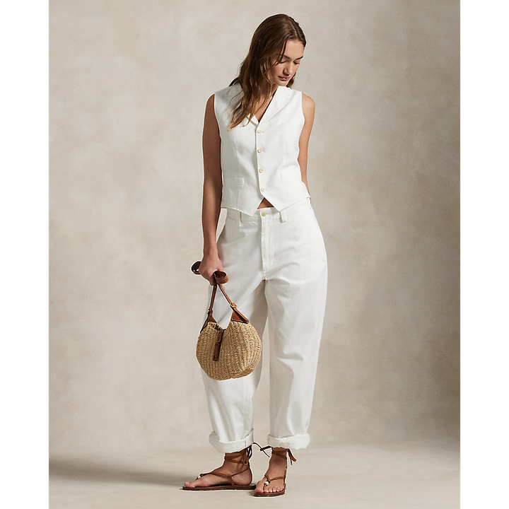 PRL Linen-Cotton Waistcoat/Prsluk 211965038001