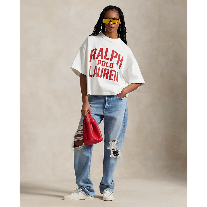PRL Logo Cotton Jersey T-Shirt/Majica 211965118001