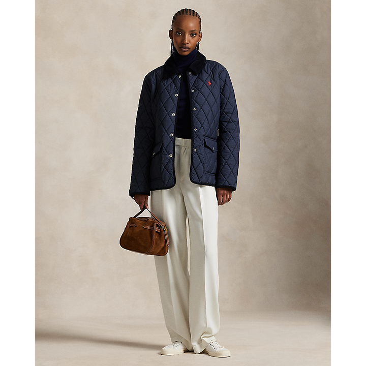PRL Corduroy-Trim Quilted Barn Jacket/Jakna 211965336002