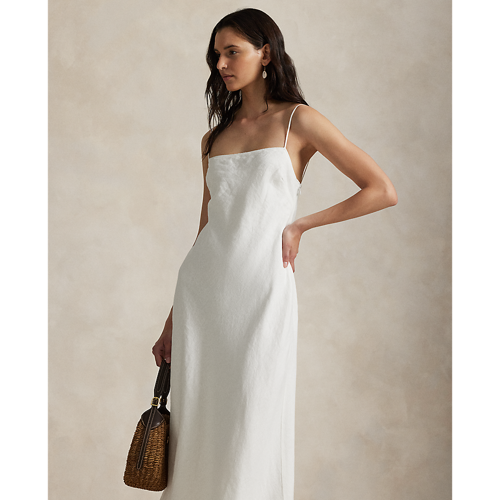 PRL Linen Sleeveless A-Line Dress/Haljina 211965858003