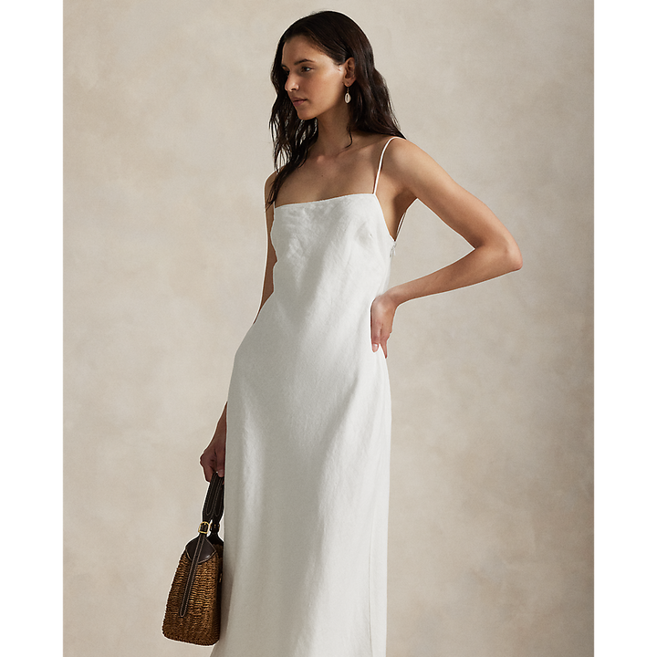 PRL Linen Sleeveless A-Line Dress/Haljina 211965858003