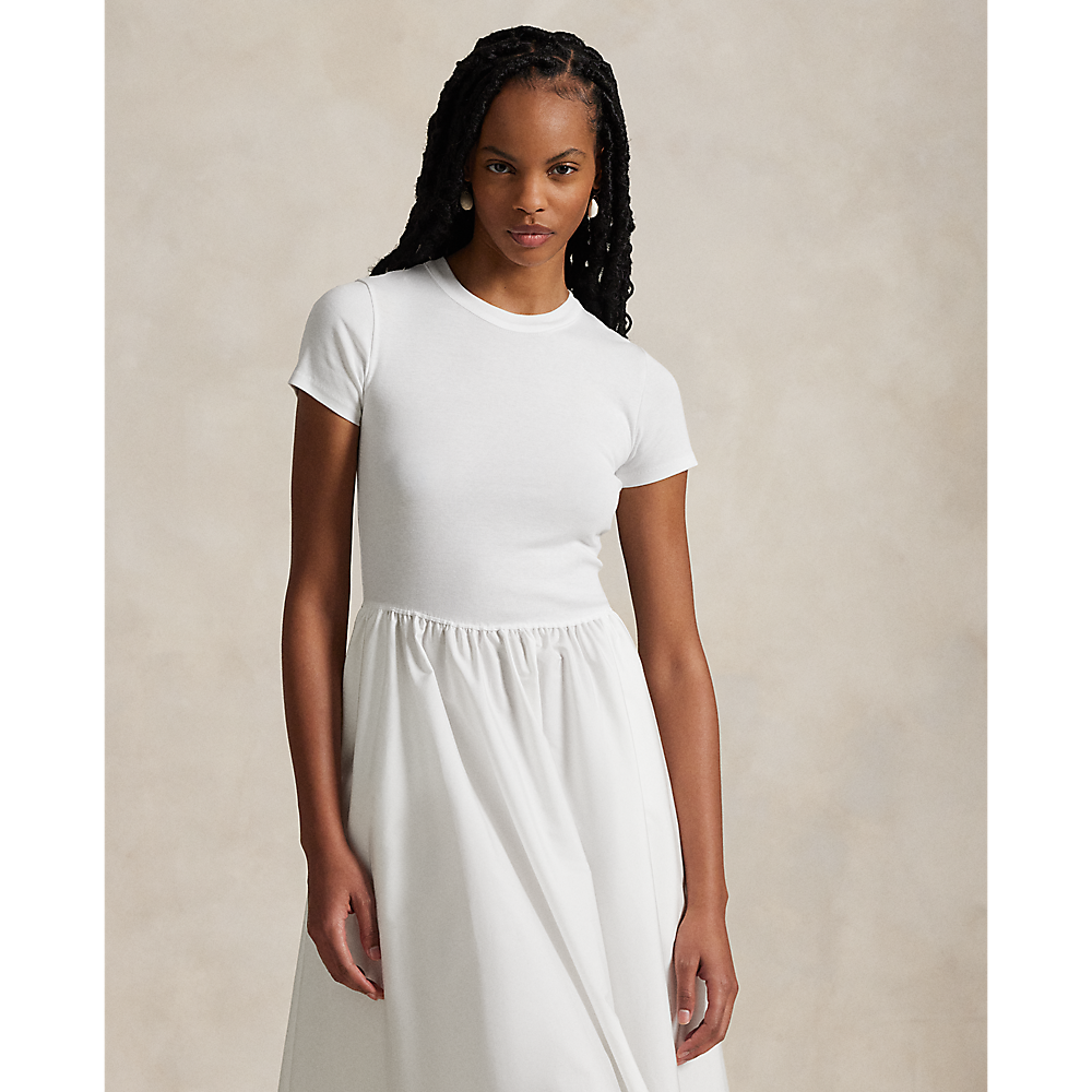 PRL Cotton Short-Sleeve Dress/Haljina 211966311001