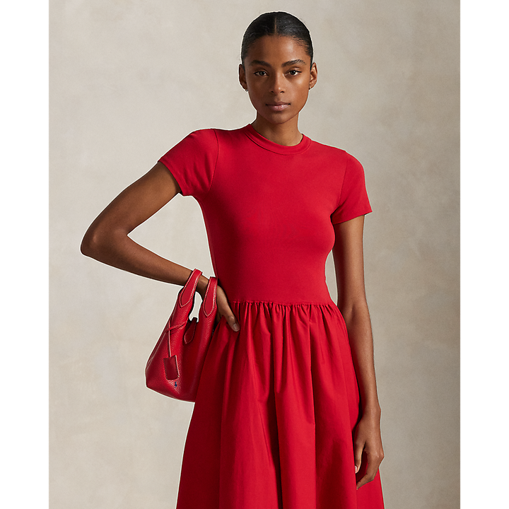 PRL Cotton Short-Sleeve Dress/Haljina 211966311003