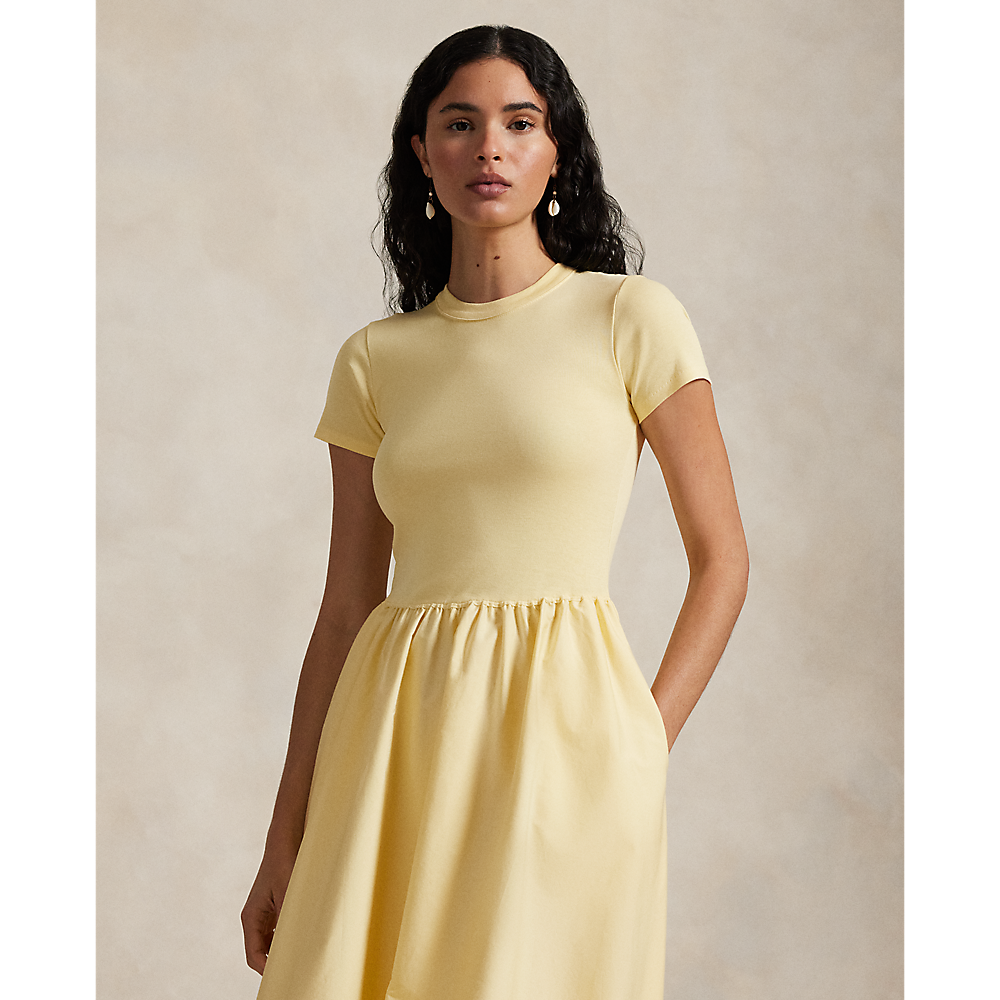 PRL Cotton Short-Sleeve Dress/Haljina 211966311004