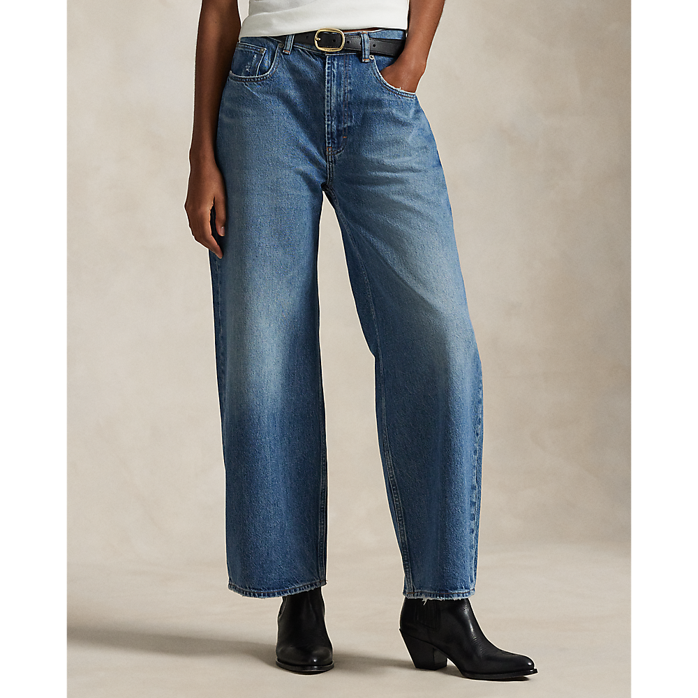 PRL Relaxed Wide-Leg Jean/Traperice 211969380001