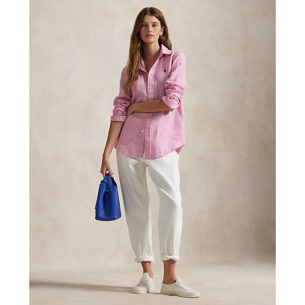 PRL Classic Fit Striped Linen Shirt/Košulja 211970691001