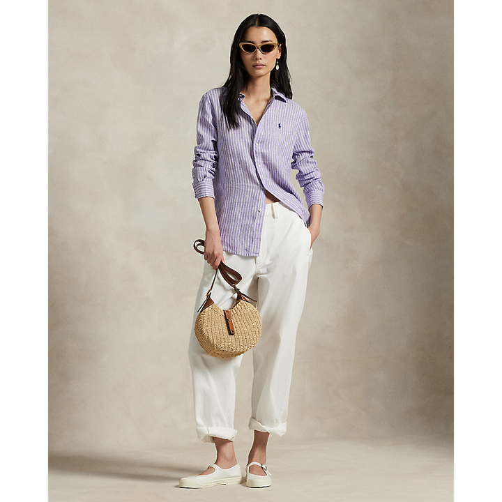 PRL Classic Fit Striped Linen Shirt/Košulja 211970691002