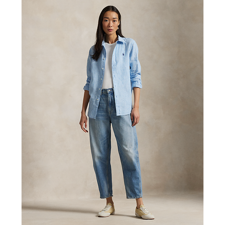 PRL Classic Fit Striped Linen Shirt/Košulja 211970691004