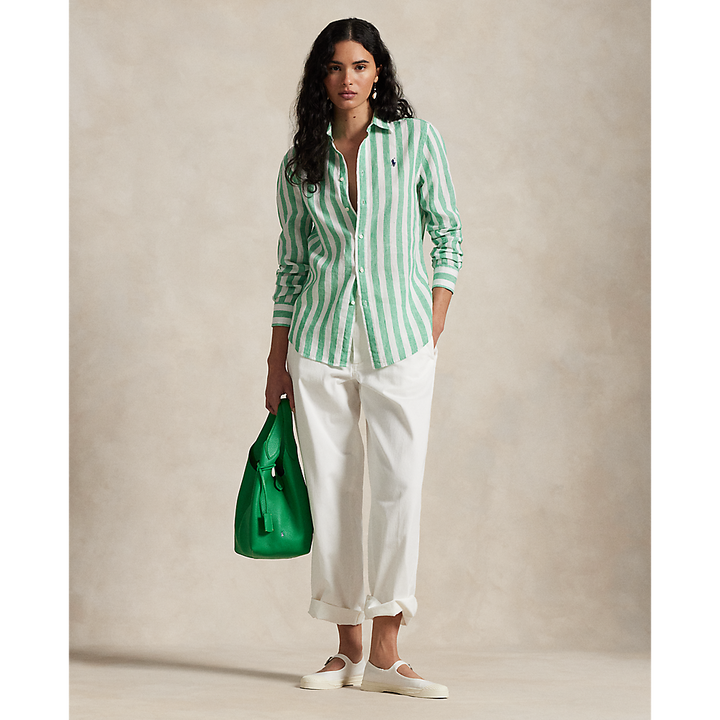 PRL Classic Fit Striped Linen Shirt/Košulja 211970691009