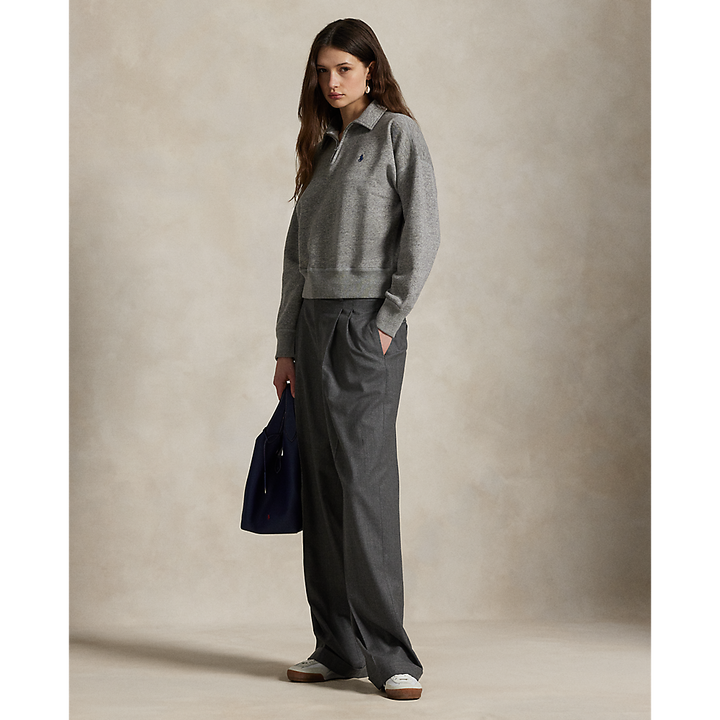 PRL Fleece Quarter-Zip /Pulover 211971701004