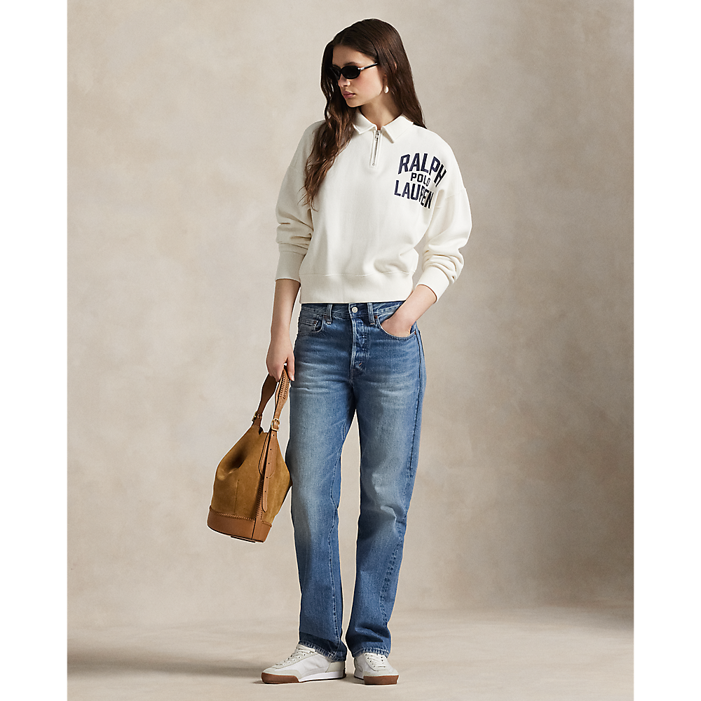 PRL Logo Fleece Quarter-Zip /Pulover 211971753002