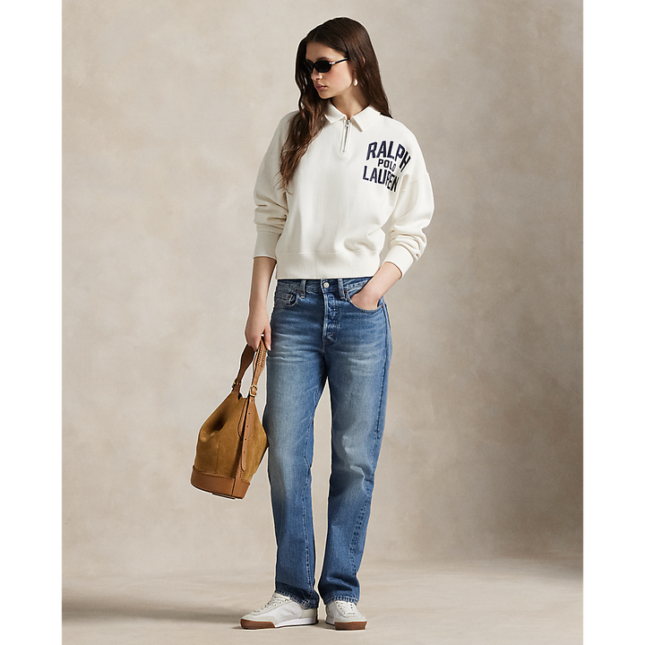 PRL Logo Fleece Quarter-Zip /Pulover 211971753002