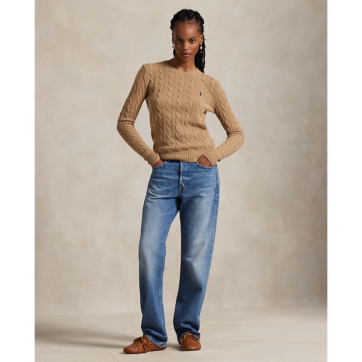 PRL Cable Wool-Cashmere Crewneck Jumper/Pulover 211971865002