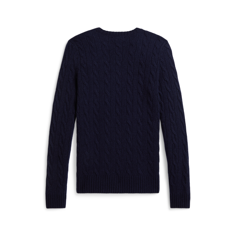 PRL Cable Wool-Cashmere Crewneck Jumper/Pulover 211971865003