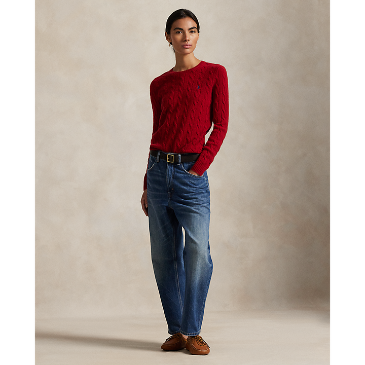 PRL Cable Wool-Cashmere Crewneck Jumper/Pulover 211971865013