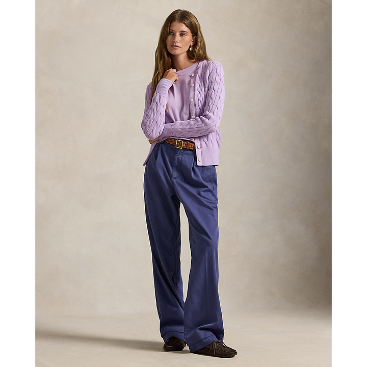 PRL Cable-Knit Cotton Crewneck Cardigan /Pulover 211971868506