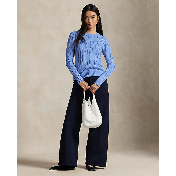 PRL Cable-Knit Cotton Crewneck Sweater/Pulover 211971869009