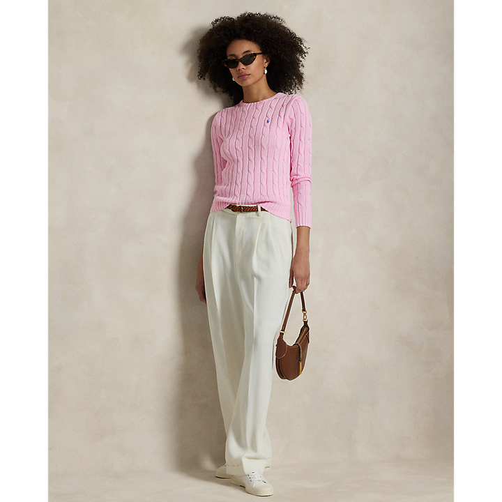 PRL Cable-Knit Cotton Crewneck Sweater/Pulover 211971869010